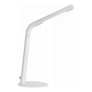 Lucide 36612/04/31 - LED Prigušiva stolna lampa na dodir GILLY LED/3W/230V 4000 mAh bijela