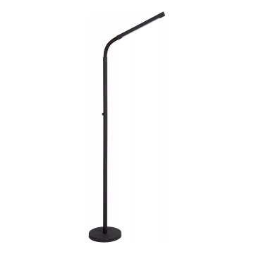Lucide 36712/04/30 - LED Prigušiva dodirna podna lampa GILLY LED/6W/230V 4000 mAh crna