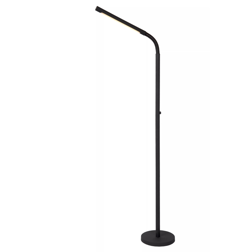 Lucide 36712/04/30 - LED Prigušiva dodirna podna lampa GILLY LED/6W/230V 4000 mAh crna
