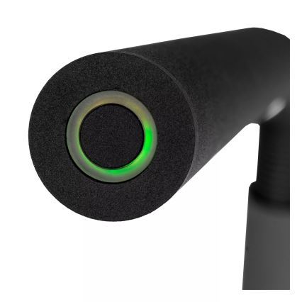 Lucide 36712/04/30 - LED Prigušiva dodirna podna lampa GILLY LED/6W/230V 4000 mAh crna