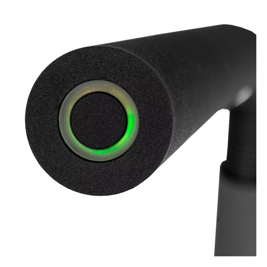 Lucide 36712/04/30 - LED Prigušiva dodirna podna lampa GILLY LED/6W/230V 4000 mAh crna