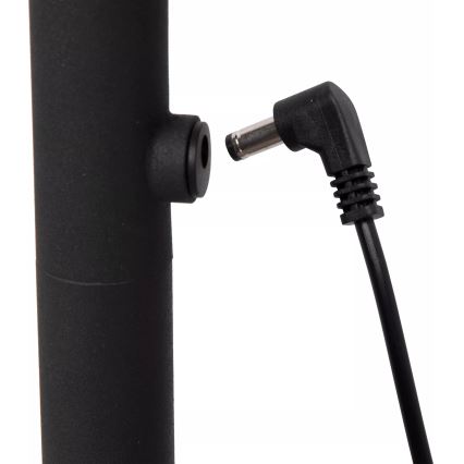 Lucide 36712/04/30 - LED Prigušiva dodirna podna lampa GILLY LED/6W/230V 4000 mAh crna