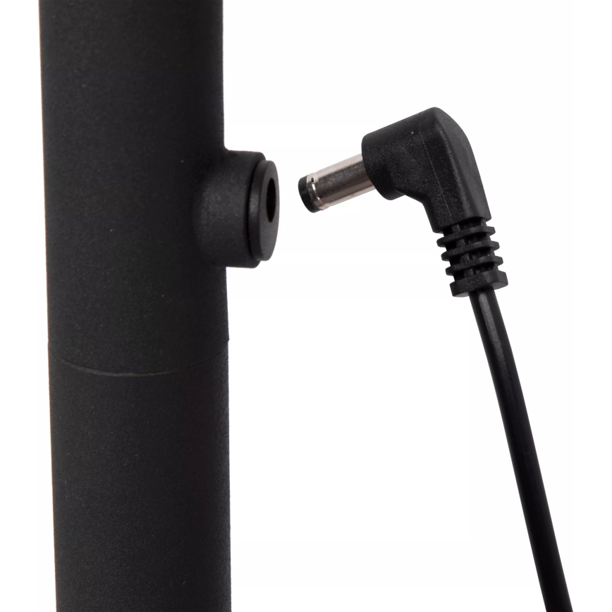 Lucide 36712/04/30 - LED Prigušiva dodirna podna lampa GILLY LED/6W/230V 4000 mAh crna