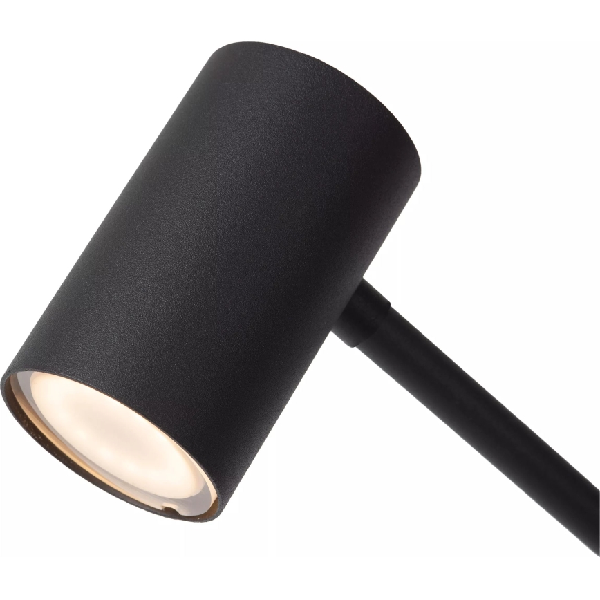 Lucide 36722/03/30 - LED Prigušiva dodirna podna lampa TIPIK LED/3W/230V crna