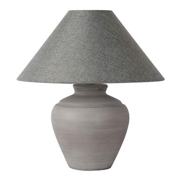 Lucide 44500/81/36 - Stolna lampa BONJO 1xE27/60W/230V siva 40 cm