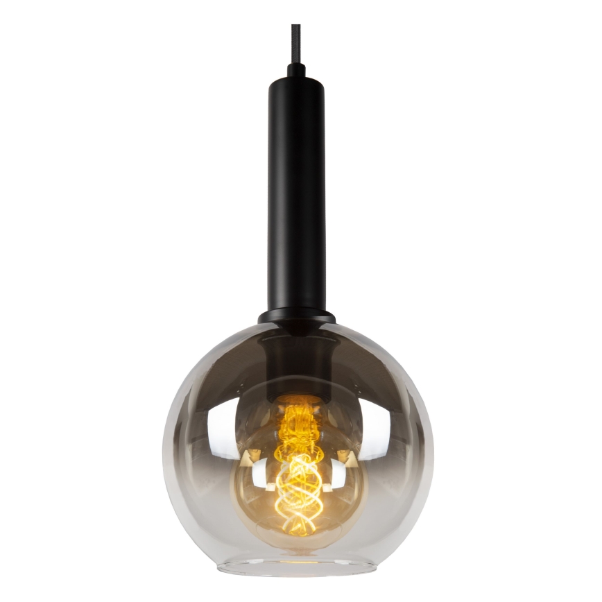 Lucide 45402/15/30 - Luster na sajli MARIUS 5xE27/40W/230V crna