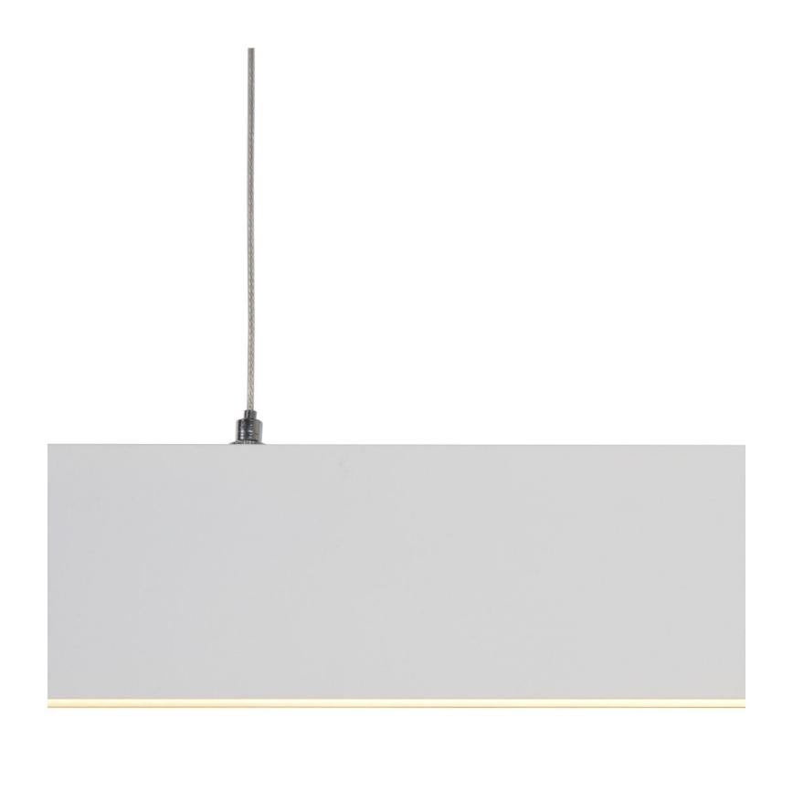 Lucide 45455/50/31 - LED prigušivač luster na užetu RAYA LED LED/36W/230V 119 cm bijela