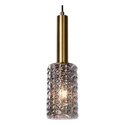 Lucide 45498/07/02 - Luster na sajli CORALIE 7xE27/40W/230V crna/mesing