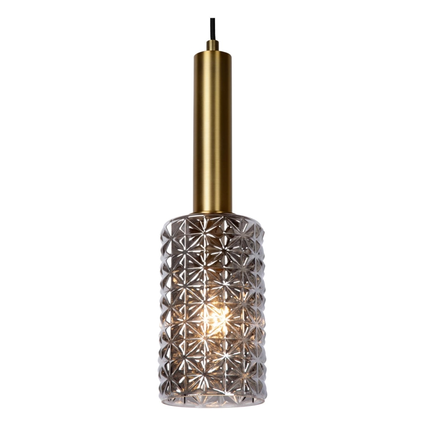 Lucide 45498/07/02 - Luster na sajli CORALIE 7xE27/40W/230V crna/mesing