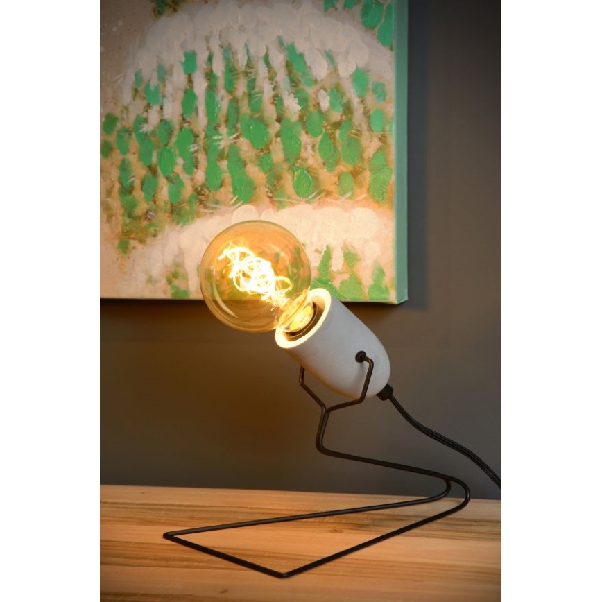 Lucide 45560/01/30 - Stolna lampa SEMIH 1xE27/60W/230V