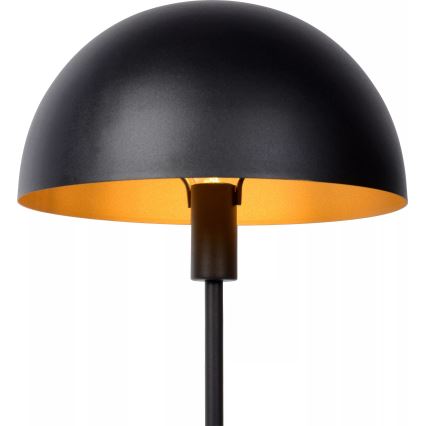 Lucide 45596/01/30 - Stolna lampa SIEMON 1xE14/25W/230V crna