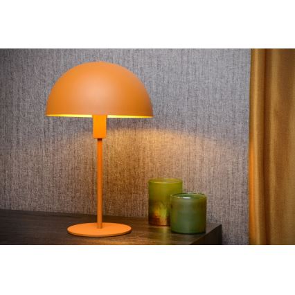 Lucide 45596/01/44 - Stolna lampa SIEMON 1xE14/25W/230V narančasta