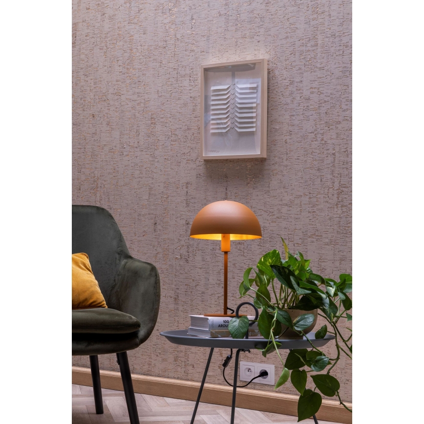 Lucide 45596/01/44 - Stolna lampa SIEMON 1xE14/25W/230V narančasta