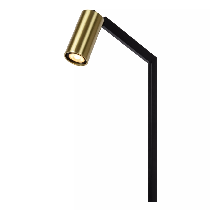 Lucide 45799/01/30 - Podna lampa SYBIL 1xGU10/35W/230V crna/zlatna