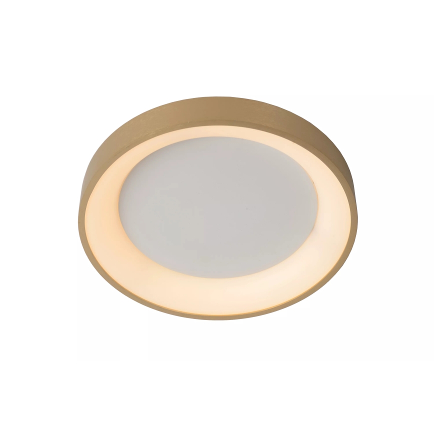 Lucide 46103/20/02 - LED Prigušiva stropna svjetiljka VIDAL LED/20W/230V pr. 28 cm zlatna