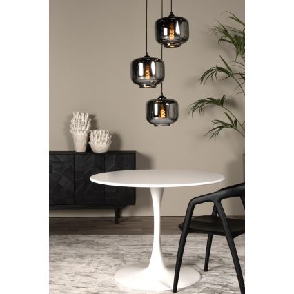 Lucide 46413/13/65 - Luster na sajli MEDINE 3xE27/40W/230V dimna