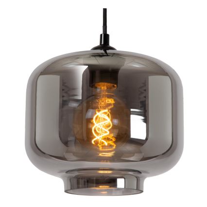 Lucide 46413/13/65 - Luster na sajli MEDINE 3xE27/40W/230V dimna