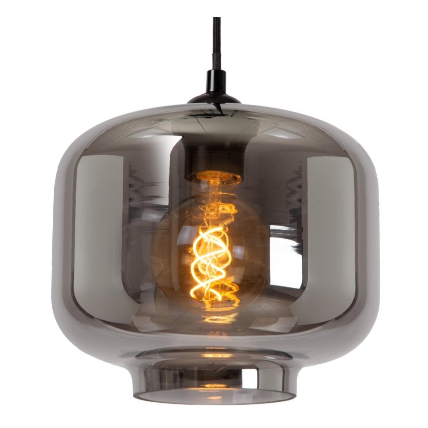 Lucide 46413/13/65 - Luster na sajli MEDINE 3xE27/40W/230V dimna