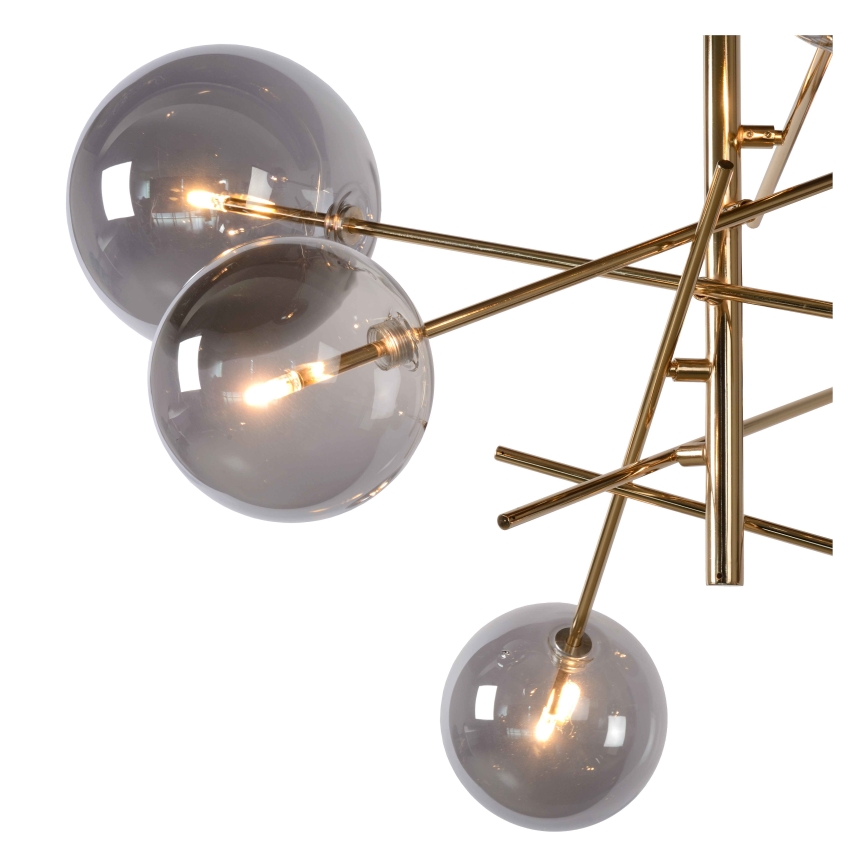 Lucide 46417/06/10 - LED Viseći luster ALARA 6xG4/1,5W/230V zlatna