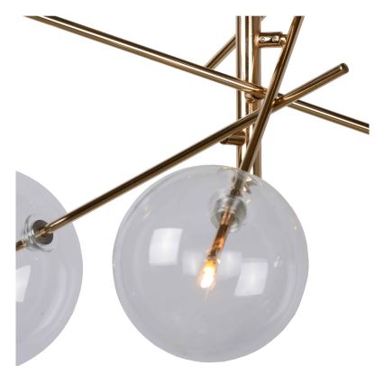 Lucide 46417/06/10 - LED Viseći luster ALARA 6xG4/1,5W/230V zlatna