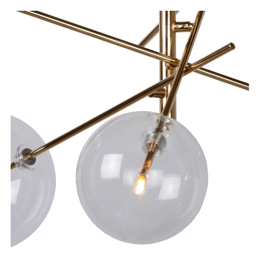 Lucide 46417/06/10 - LED Viseći luster ALARA 6xG4/1,5W/230V zlatna
