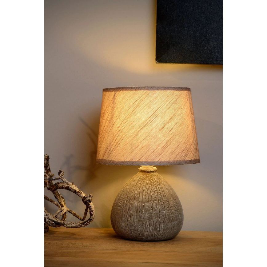 Lucide 47506/81/43 - Stolna lampa RAMZI 1xE14/40W/230V v.26cm