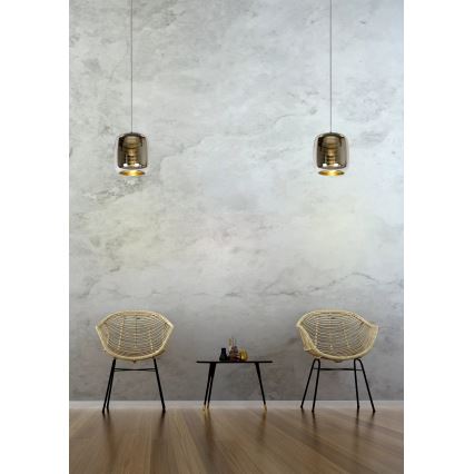 Lucide 70483/01/11 - Luster na sajli ERYN 1xE27/60W/230V