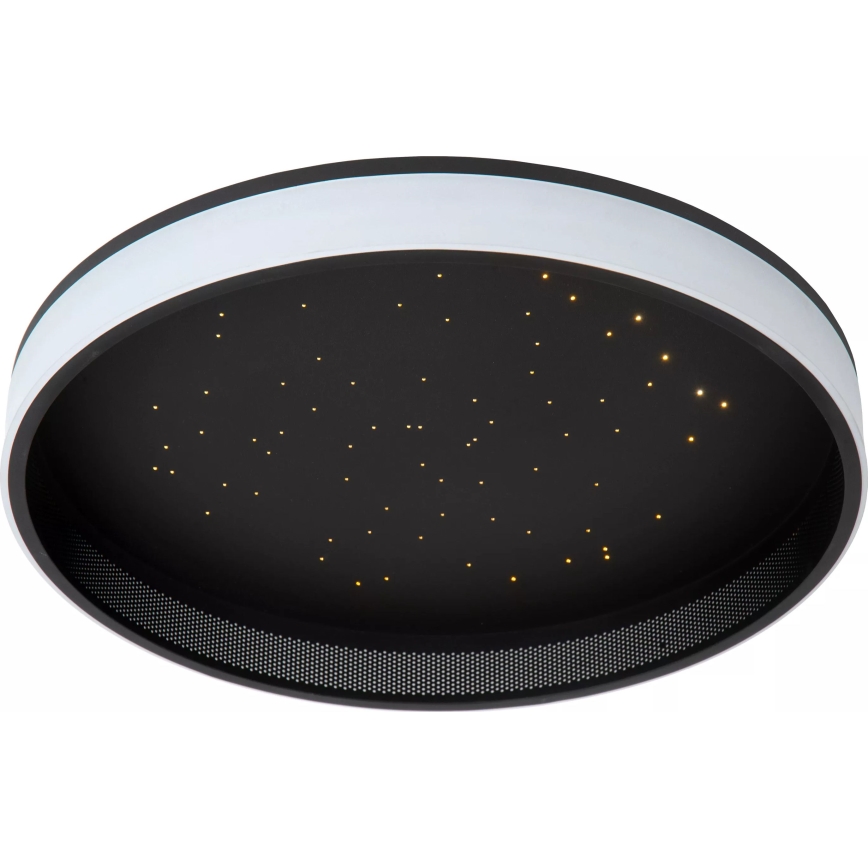 Lucide 71102/40/30 - LED Prigušiva stropna svjetiljka ESTREJA LED/40W/230V 2500-3000K pr. 40 cm crna + daljinski upravljač