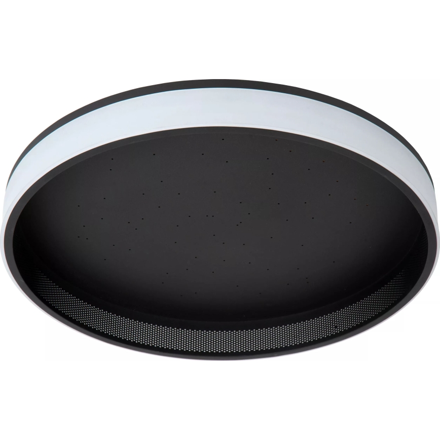 Lucide 71102/40/30 - LED Prigušiva stropna svjetiljka ESTREJA LED/40W/230V 2500-3000K pr. 40 cm crna + daljinski upravljač