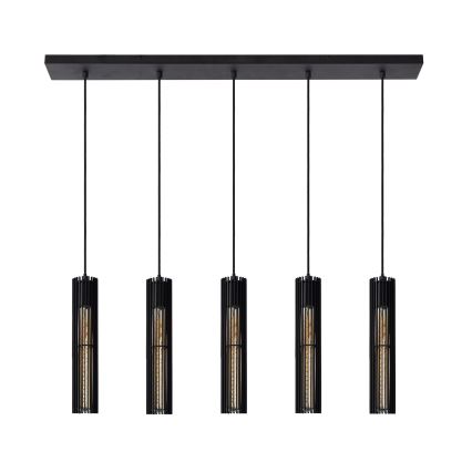 Lucide 73406/05/30 - Luster na sajli LIONEL 5xE27/60W/230V