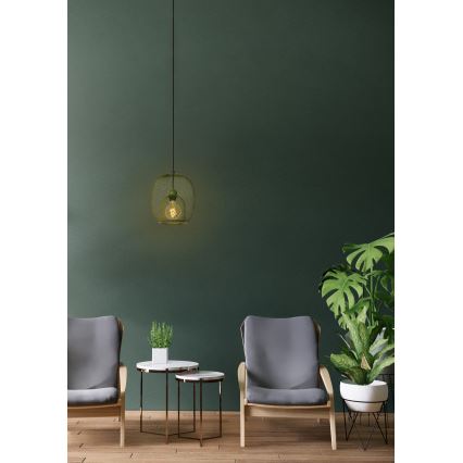 Lucide 78396/01/33 - Luster na sajli JERREL 1xE27/40W/230V zelena