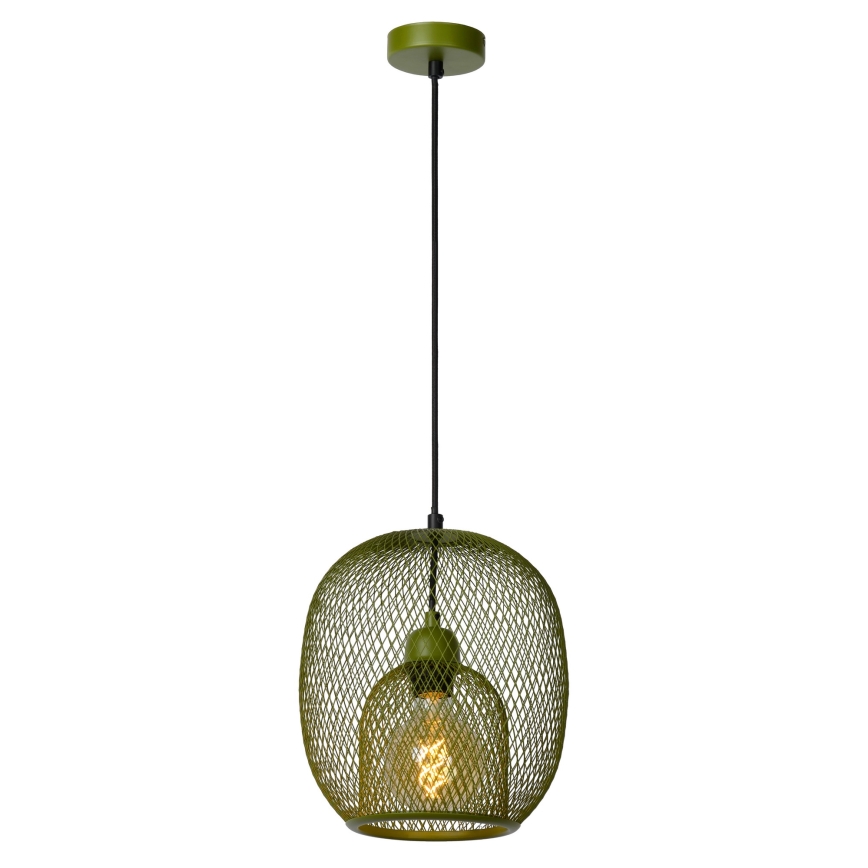 Lucide 78396/01/33 - Luster na sajli JERREL 1xE27/40W/230V zelena