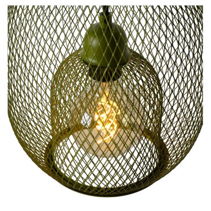 Lucide 78396/01/33 - Luster na sajli JERREL 1xE27/40W/230V zelena