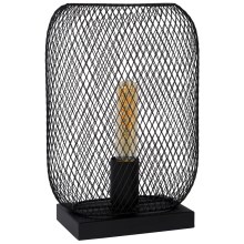 Lucide 78592/01/30 - Stolna lampa MESH 1xE27/60W/230V crna