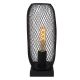 Lucide 78592/01/30 - Stolna lampa MESH 1xE27/60W/230V crna