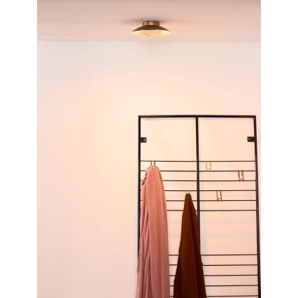 Lucide 79177/06/01 - LED stropna svjetiljka FOSKAL LED/6W/230V 21,5 cm mesing