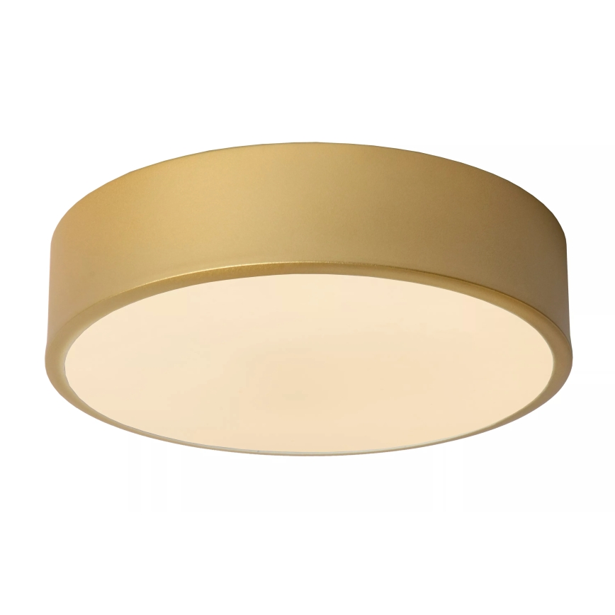 Lucide 79185/20/02 - LED Prigušiva stropna svjetiljka UNAR LED/12W/230V pr. 20 cm zlatna