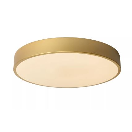 Lucide 79185/40/02 - LED Prigušiva stropna svjetiljka UNAR LED/24W/230V pr. 39,5 cm zlatna