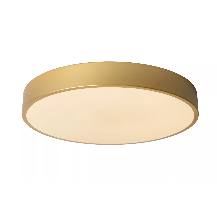 Lucide 79185/40/02 - LED Prigušiva stropna svjetiljka UNAR LED/24W/230V pr. 39,5 cm zlatna