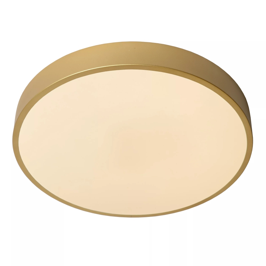 Lucide 79185/40/02 - LED Prigušiva stropna svjetiljka UNAR LED/24W/230V pr. 39,5 cm zlatna