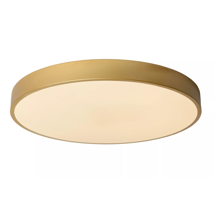 Lucide 79185/50/02 - LED Prigušiva stropna svjetiljka UNAR LED/36W/230V pr. 49,5 cm zlatna