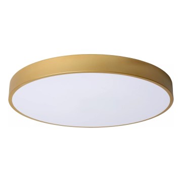 Lucide 79185/50/02 - LED Prigušiva stropna svjetiljka UNAR LED/36W/230V pr. 49,5 cm zlatna
