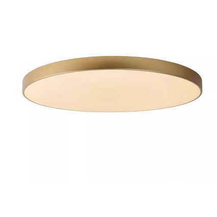 Lucide 79185/80/02 - LED Prigušiva stropna svjetiljka UNAR LED/80W/230V pr. 80 cm zlatna