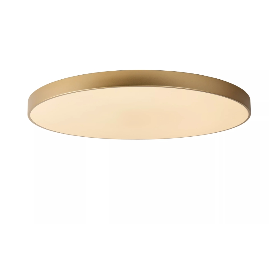 Lucide 79185/80/02 - LED Prigušiva stropna svjetiljka UNAR LED/80W/230V pr. 80 cm zlatna