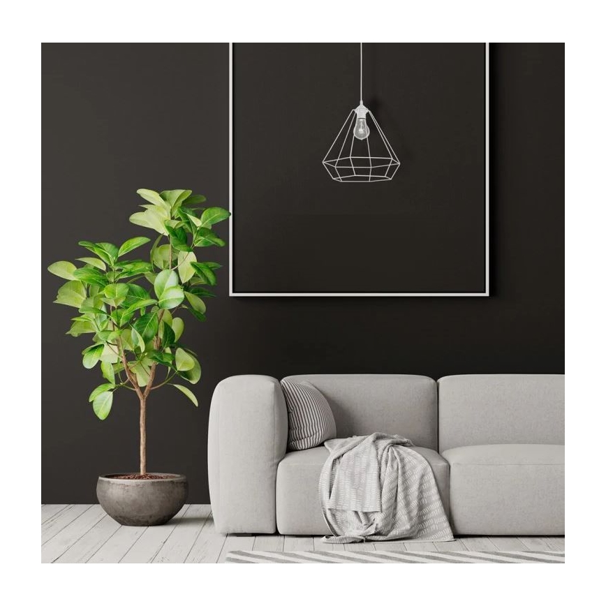 Luster ALMA 1xE27/60W/230V bijela