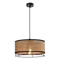 Luster ARDI 1xE27/40W/230V smeđa/crna
