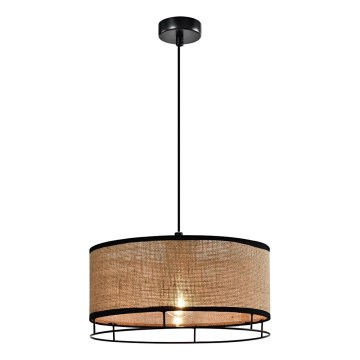 Luster ARDI 1xE27/40W/230V smeđa/crna