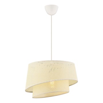 Luster BARETTE 1xE27/60W/230V kremasti