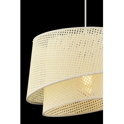 Luster BARETTE 1xE27/60W/230V kremasti