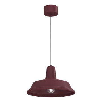 Luster CLASS na sajli 1xE27/15W/230V, bordo